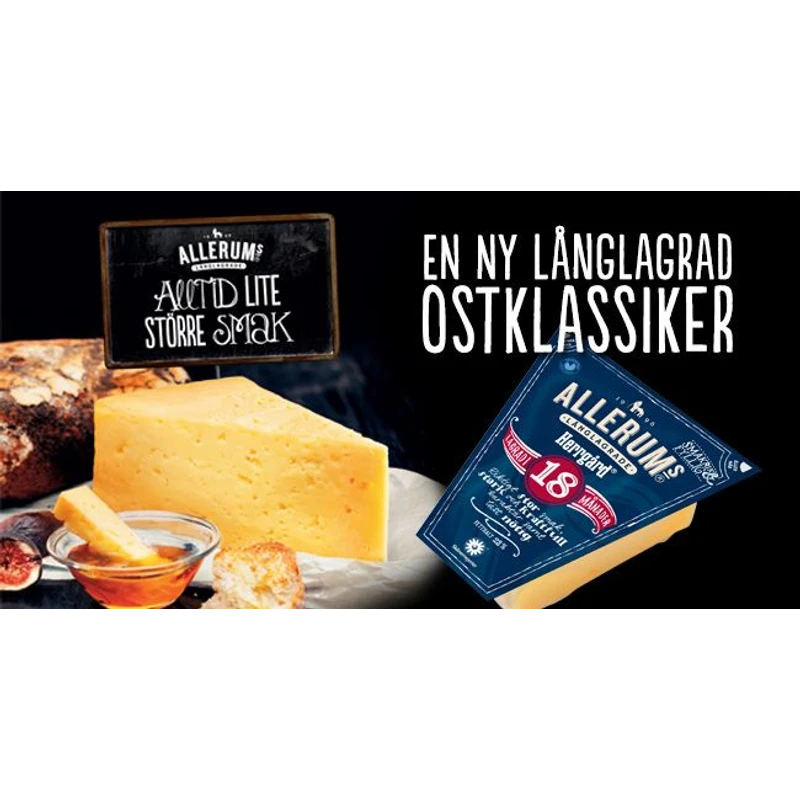 ALLERUM (Skånemejerier) — HERRGÅRD® 18 MÅN (28%) — Data File